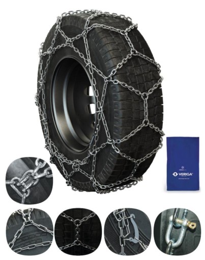 ЦЕПИ ПРОТИВОСКОЛЬЖЕНИЯ ДЛЯ КОЛЕС ШИН ЦЕПЬ ПРОТИВОСПОЛЬЗОВАНИЯ TIR A36 2 ШТ.