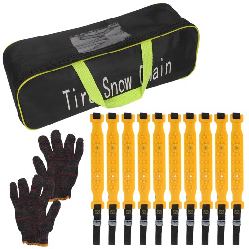 ЛАНЦЮГИ СНІГУ, БАГАТОРАЗОВІ ПРОТИКЛИЗКУЮЧІ СТРУМКИ ДЛЯ ШИН КОЛЕСА СНІГ ЛІД