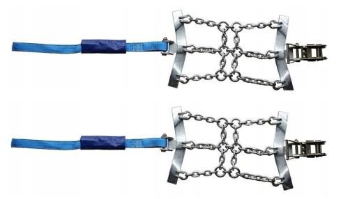 Ланцюги протиковзання секційні, пускові секції вантажівки 2 шт