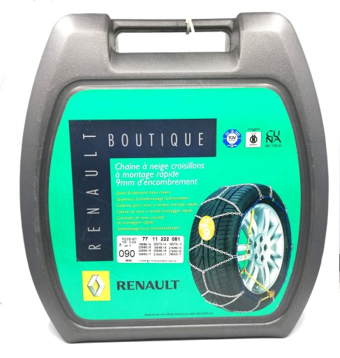 ЛАНЦЮГИ СНІГУ 9 ММ 195 205 215 7711222081 OE!