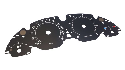 Запасной одометр LAND RANGE ROVER VOGUE L322 показывает часы от миль в час до км/ч