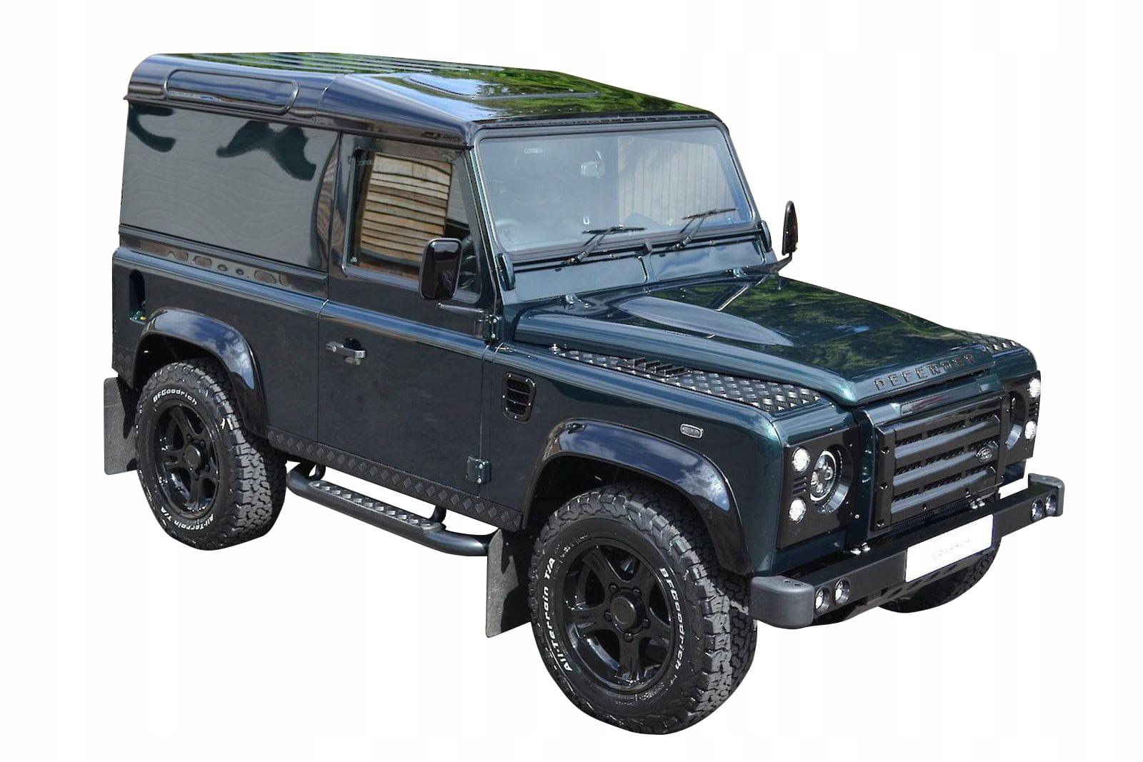 5905226031478 - LAND ROVER DEFENDER 90 ТРУБИ БІЧНІ СПІДНИЦІ ЧОРНИЙ