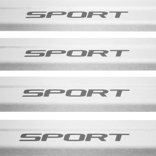 LAND ROVER DISCOVERY SPORT SPORT Накладки на пороги з нержавіючої сталі 304,