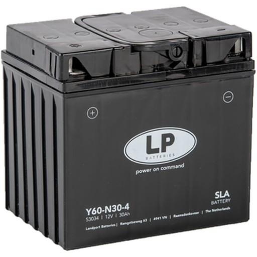 Y60N304 L - БАТАРЕЯ LANDPORT Y60-N30-4 (MS L60-N30-4) 12V 30AH (179X125X166MM) (300A)