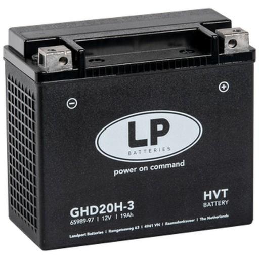 GHD20H3 L - LANDPORT GEL БАТАРЕЯ GHD20H-3 (MH HVTG20H-3) (HVTG20H-3) 12V 19AH 176