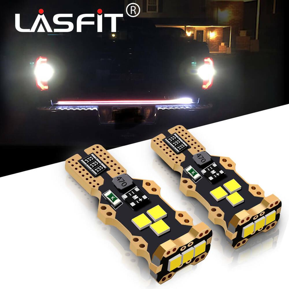 LASFIT LED Back Up Light BulbK чистий білий T15 Zam