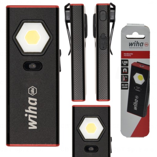 АКУКУМУЛЯРНИЙ ЛІХТАРИК ДАТЧИК ДАТЧИК 1200 ЛЮМЕН МАЙСТЕРНЯ МАГНІТІВ KLIS