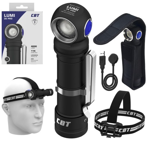 АКУМУЛЯТОРНА СВІТЛОДІОДНА ФАЛА 4000 лм ВЕЛОСИПЕДНА ЛАМПА WIZARD C2