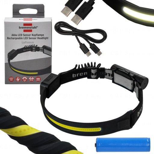 НАЛОГОВИЙ ГНУЧКИЙ СВІТЛОДІОДНИЙ РЕМІНЕЦЬ 500 ЛМ ЛІТІЙОВИЙ АКУМУЛЯТОР ПОТУЖНИЙ