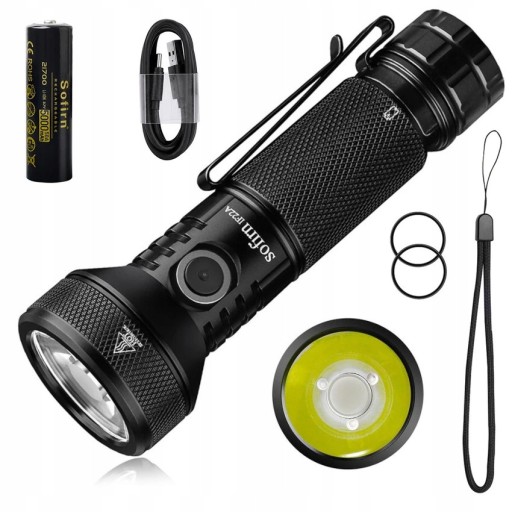 SOFIRN IF22A HANDLIGHT PROFESSIONAL USB 2100lm IPX8 ПОТУЖНА БАТАРЕЯ