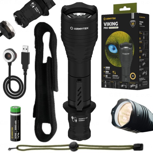 400lm MILWAUKEE USB перезаряджається шийний ліхтарик