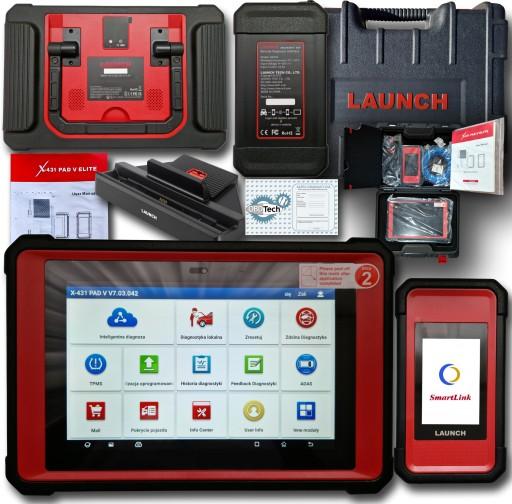 ЗАПУСК X-431 PAD V Elite, Smartlink C 2.0, DoIP, CAN-FD, J2534, программа ECU