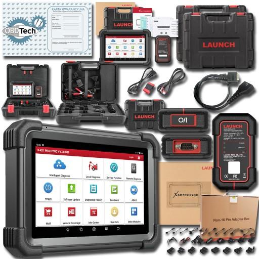Модель LAUNCH X431 PRO DYNO для 2024 року. CANFD, DBSCAR 7, версія для ЄС, ОНОВЛЕННЯ ЗА 2 РОКИ