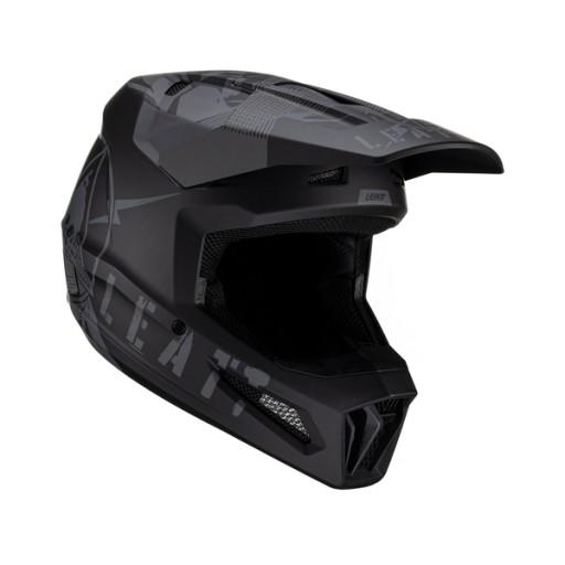 LEATT 2023 MOTO HELMET 2.5 V23 HELMET STEALTH M