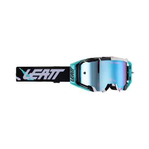 LEATT GOGGLE VELOCITY 5.5 IRIZ GOGGLE Acid TIGER UC 26% ЗЕРКАЛЬНАЯ ЛИНЗА