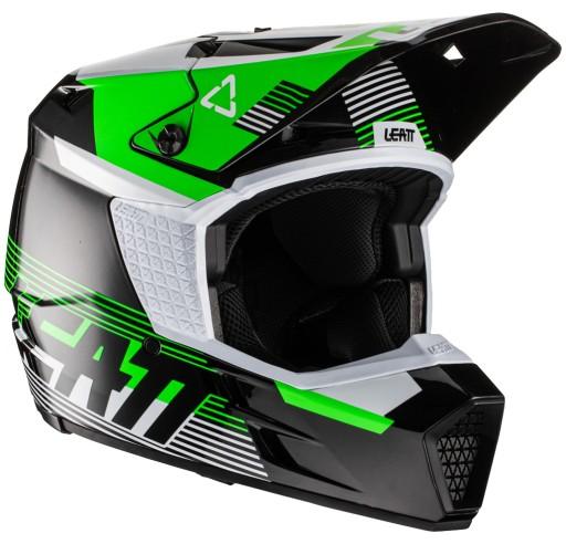 ШОЛОМ LEATT MOTOCROSS 3.5 V22 HELMET GREEN BLACK S