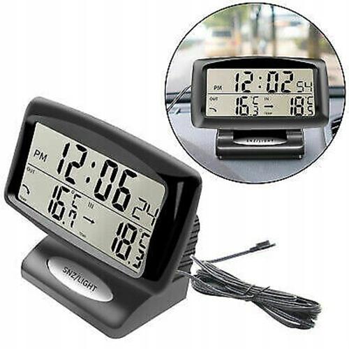 СВІТЛОДІОДНИЙ РК-АВТОМОБІЛЬНИЙ ТЕРМОМЕТР ЗОВНІШНІЙ ГОДИННИК