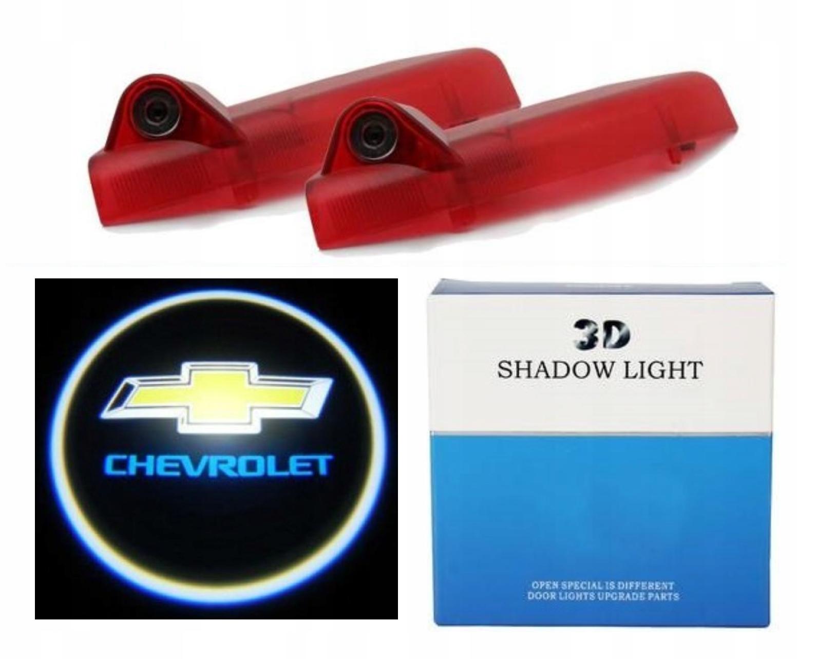 СВЕТОДИОДНЫЙ ПРОЕКТОР ЛОГОТИПА HD CHEVROLET CAPTIVA 2010-2015