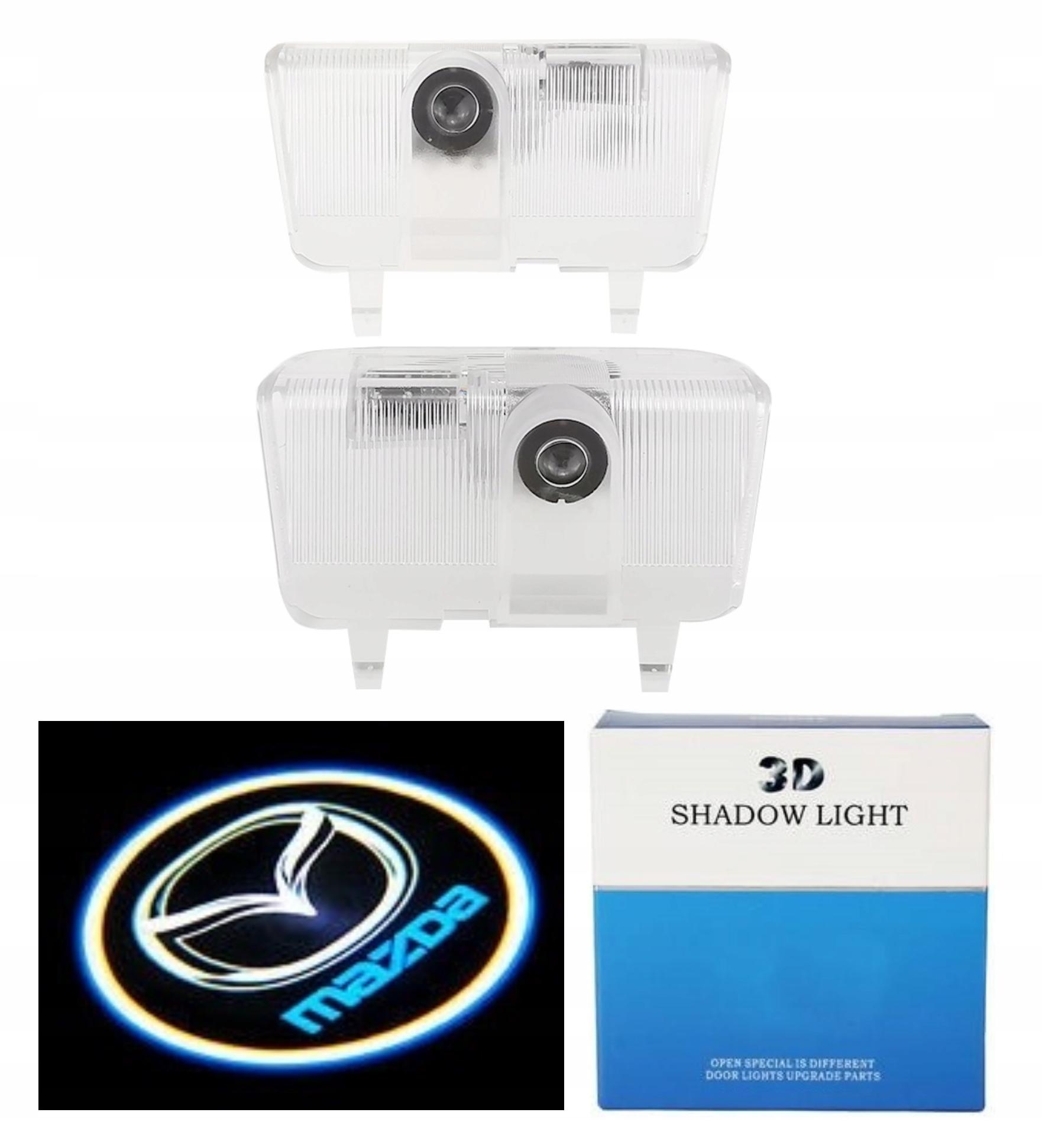 СВЕТОДИОДНЫЙ ПРОЕКТОР ЛОГОТИПА MAZDA 6 GJ 12-17 ATENZA 07-15