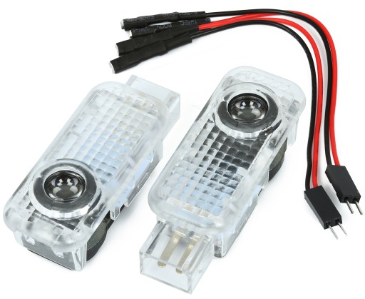 LED ЛОГОПРОЕКТОР для AUDI A3 A4 A5 A6 A7 A8 Q3 Q5 Q7 R8 TT HD 20 ВЗІЗОРІВ