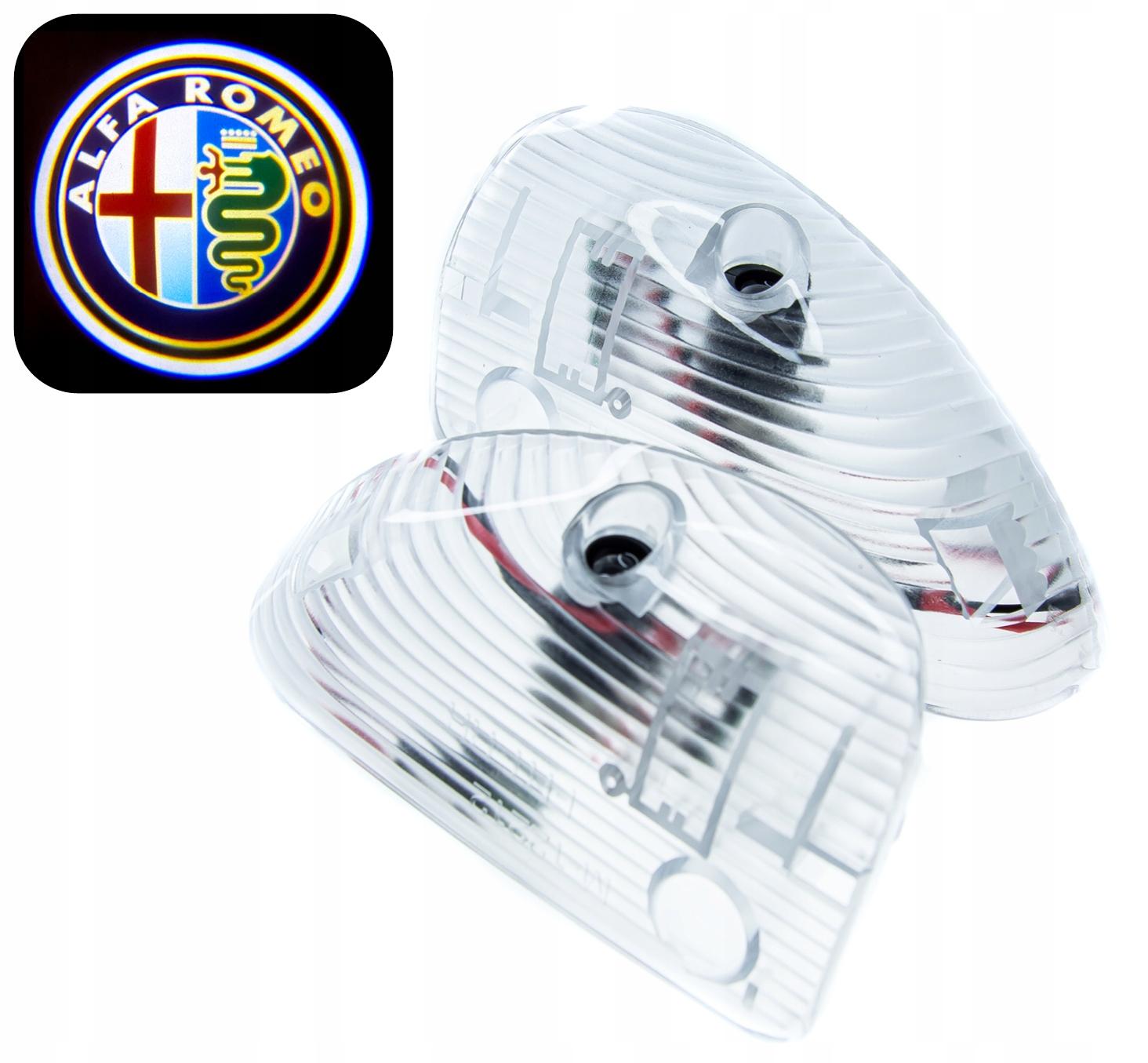 Светодиодный логотип проектор Alfa Romeo 147 GT лампа двери