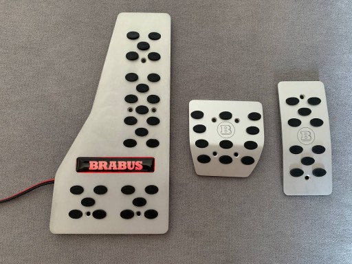 Светодиодная педаль покрывает Smart Fortwo Forfour III 453 в стиле Brabus