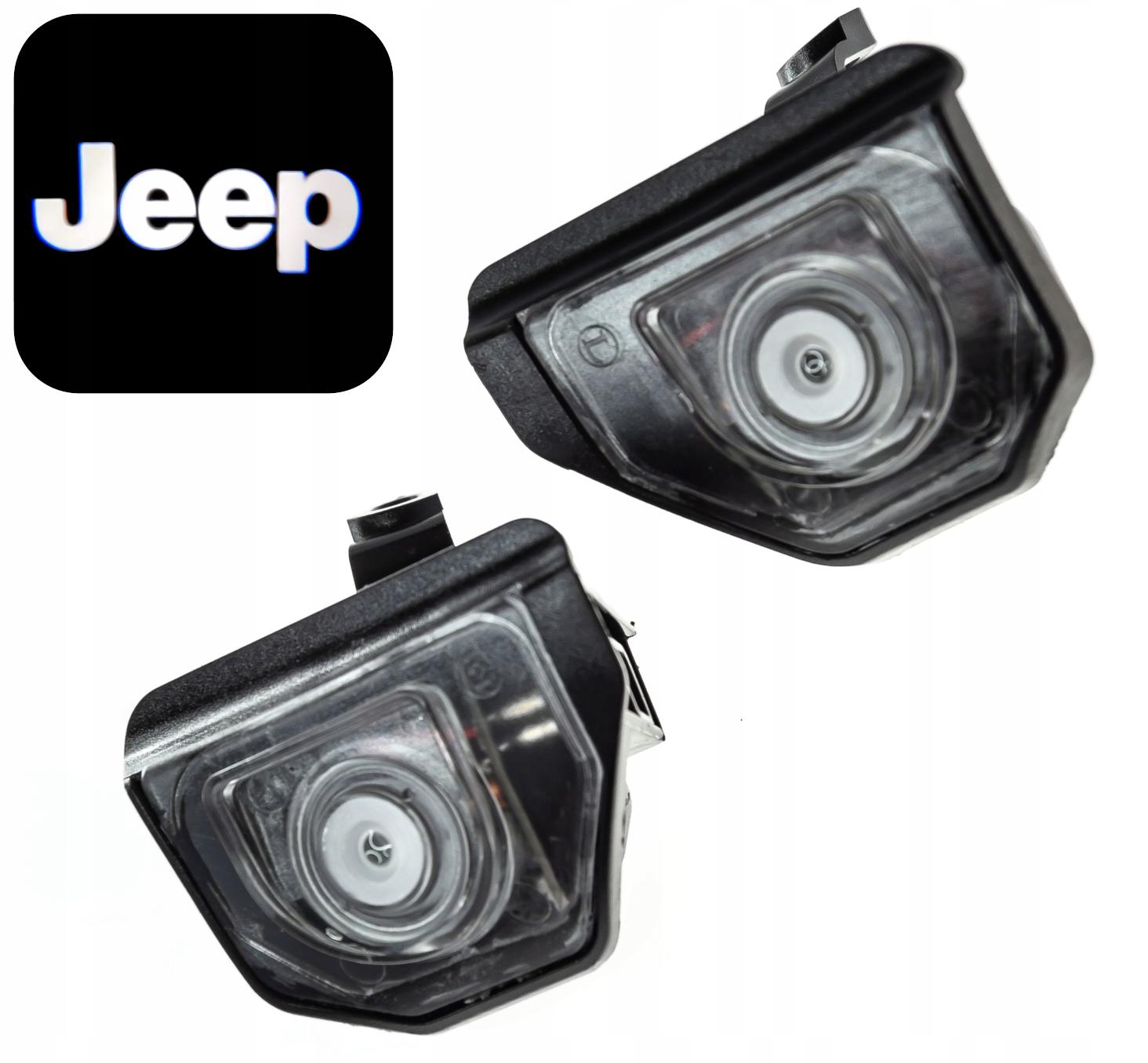 Світлодіодний проектор для Jeep Gran Cherokee логотип дзеркало заднього виду