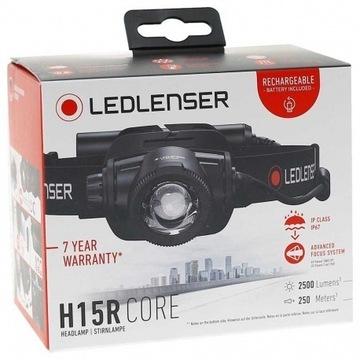 LEDLENSER H15R CORE, налобный фонарь, 2500 лм