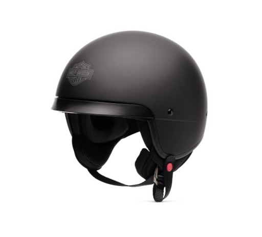 Легкий мотоциклетный шлем матовый черный HARLEY DAVIDSON размер s