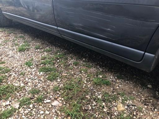 Ліва педаль порога VOLVO S60 1999-2004 накладка