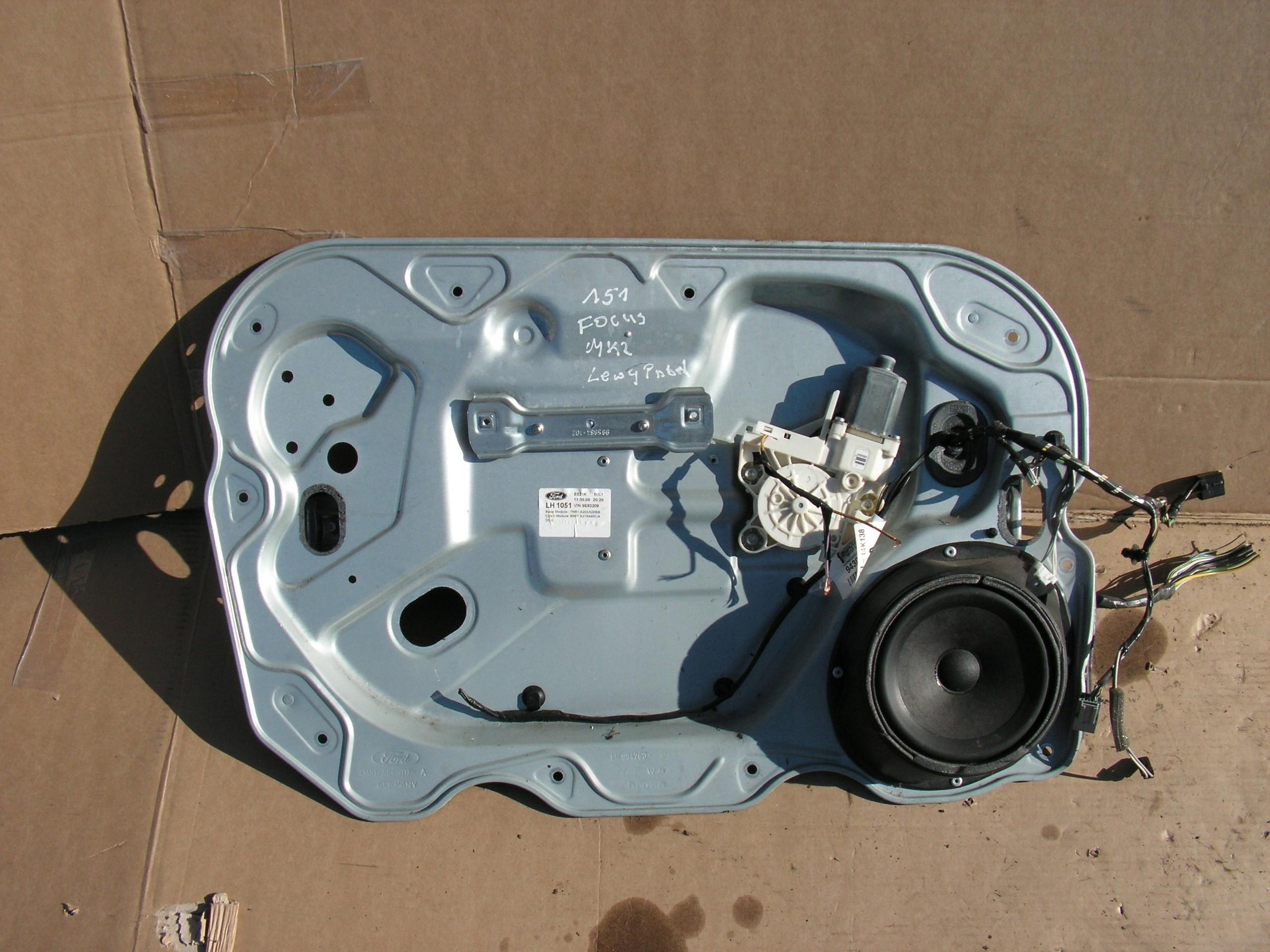 ЛЕВЫЙ ПЕРЕДНИЙ МЕХАНИЗМ МЕЖКОМНАТНОЙ ДВЕРИ ДЛЯ FORD FOCUS MK2