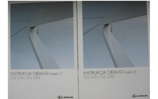LEXUS GS 350 польское руководство Lexus GS 250 2012-