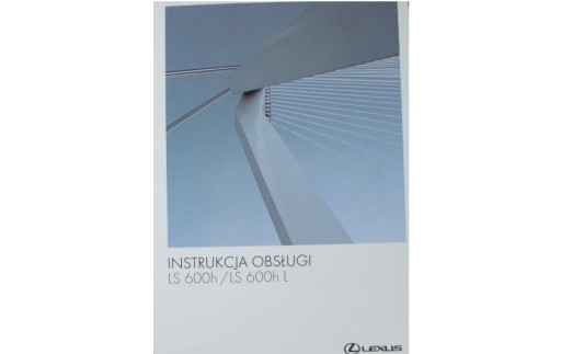 LEXUS LS 600h книга по эксплуатации Lexus LS600h 12-17