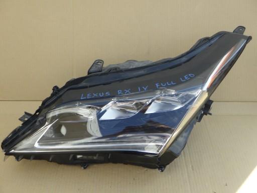 LEXUS RX IV ФАРА ЛЕВАЯ ПЕРЕДНЯЯ ПОЛНОСТЬЮ СВЕТОДИОДНАЯ