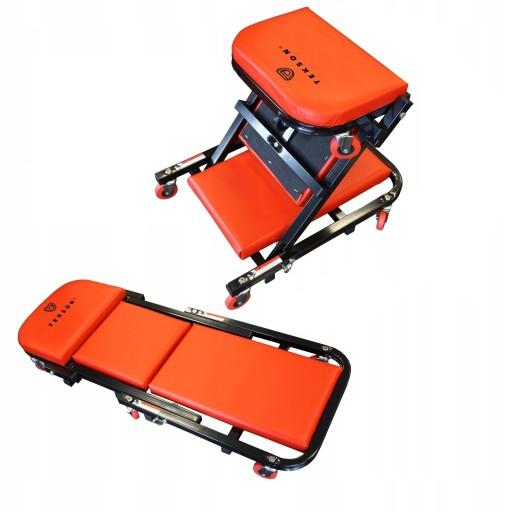 СКЛАДНОЙ 7-КОЛЕСНЫЙ СТУЛ ДЛЯ МАСТЕРСКОЙ