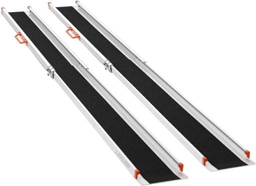 LIEKUMM пандусы 240 см до 300 кг алюминий для складной портативный тележки