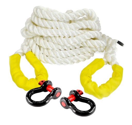 Кінетична мотузка 8 м 16 тонн + 2 скоби SNAKEMAN 4WD