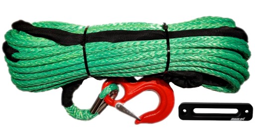 Синтетический трос лебедки 10MMX28M со скольжением