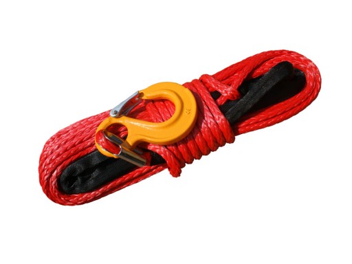 Синтетична мотузка DYNEEMA SK75 10мм 25М 10,5 т + гачок