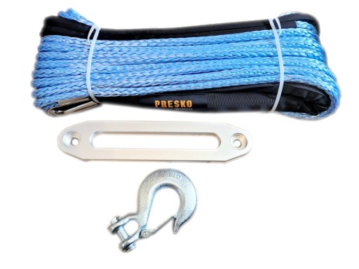 СИНТЕТИЧЕСКИЙ ТРОС ДЛЯ ЛЕБЕДКИ КРЮК СКОЛЬЖЕНИЯ