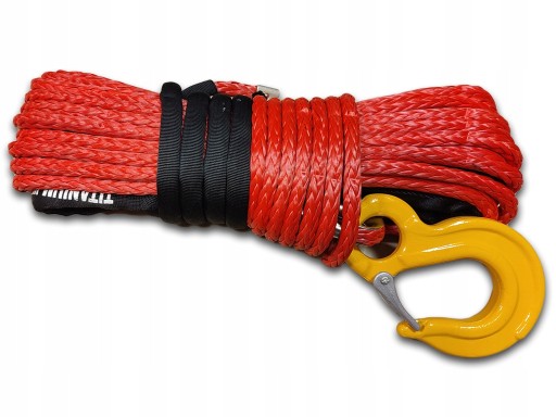 СИНТЕТИЧНА МОТУЗКА СИНТЕТИЧНИЙ ГАЧОК 12 ММ X 28 М ТИТАН