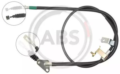 K14498/ZAW - ТРОС РУЧНОГО ТОРМОЗА MAZDA 323 94-98 ЗАДНИЙ ПРАВЫЙ