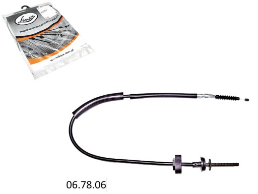06.78.06 - Трос ручного тормоза L BMW 7 F01 F02 F03 F04 3.0-6.0 02.08-12.15
