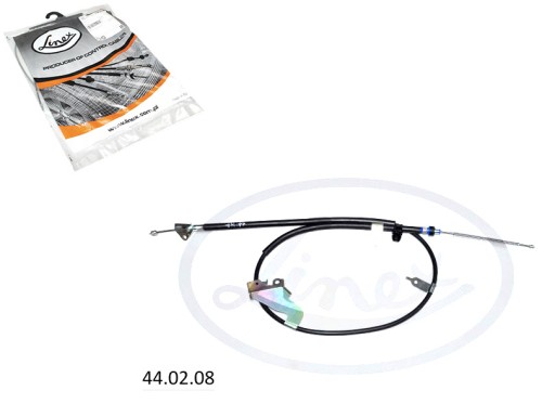 44.02.08 - РУЧНОЙ ТОРМОЗНОЙ ТРОС P 1690 ММ 1445 ММ TOYOTA YARIS 1,0 1,3 1.4 D