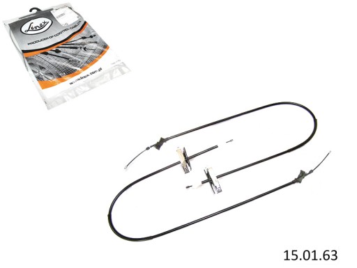 1097285 - ТОРМОЗНОЙ ТРОС РУЧНОЙ ЦЕНТР ЗАДНИЙ L / P 21480ММ 1320ММ 1320ММ ТИП