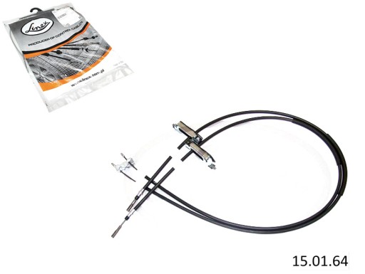 1101841 - ТОРМОЗНОЙ ТРОС РУЧНОЙ ЦЕНТР ЗАДНИЙ L / P 21765MM 1585MM ДЛЯ FORD FOCUS И