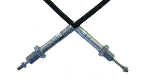 IND250G6 - КАБЕЛЬ ГИДРАВЛИЧЕСКОГО РАСПРЕДЕЛИТЕЛЯ - L-2500 мм, Walvoil, (2xM6),