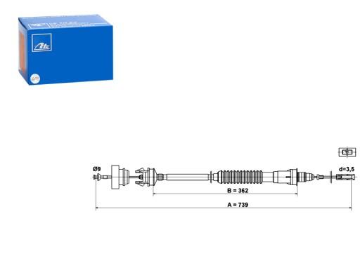 KOSA - Коса для рапса боковая 1150 мм