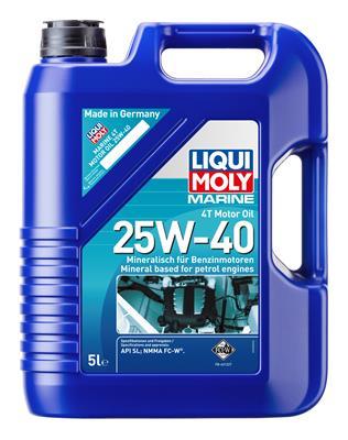 LIQ LM25027 LIQUI MOLY OIL 25W40 4L 4T MARINE MOTOR OIL