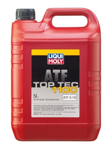 LIQ LM3652 МАСЛО LIQUI MOLY ATF TOP TEC 1100 5L DIIIH/G, DIIE/D, MAN339/V1/Z